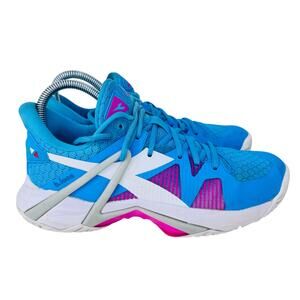 Diadora B.Icon AG Running Tennis Shoes Womens‎ 7 Aquarius White Pickleball